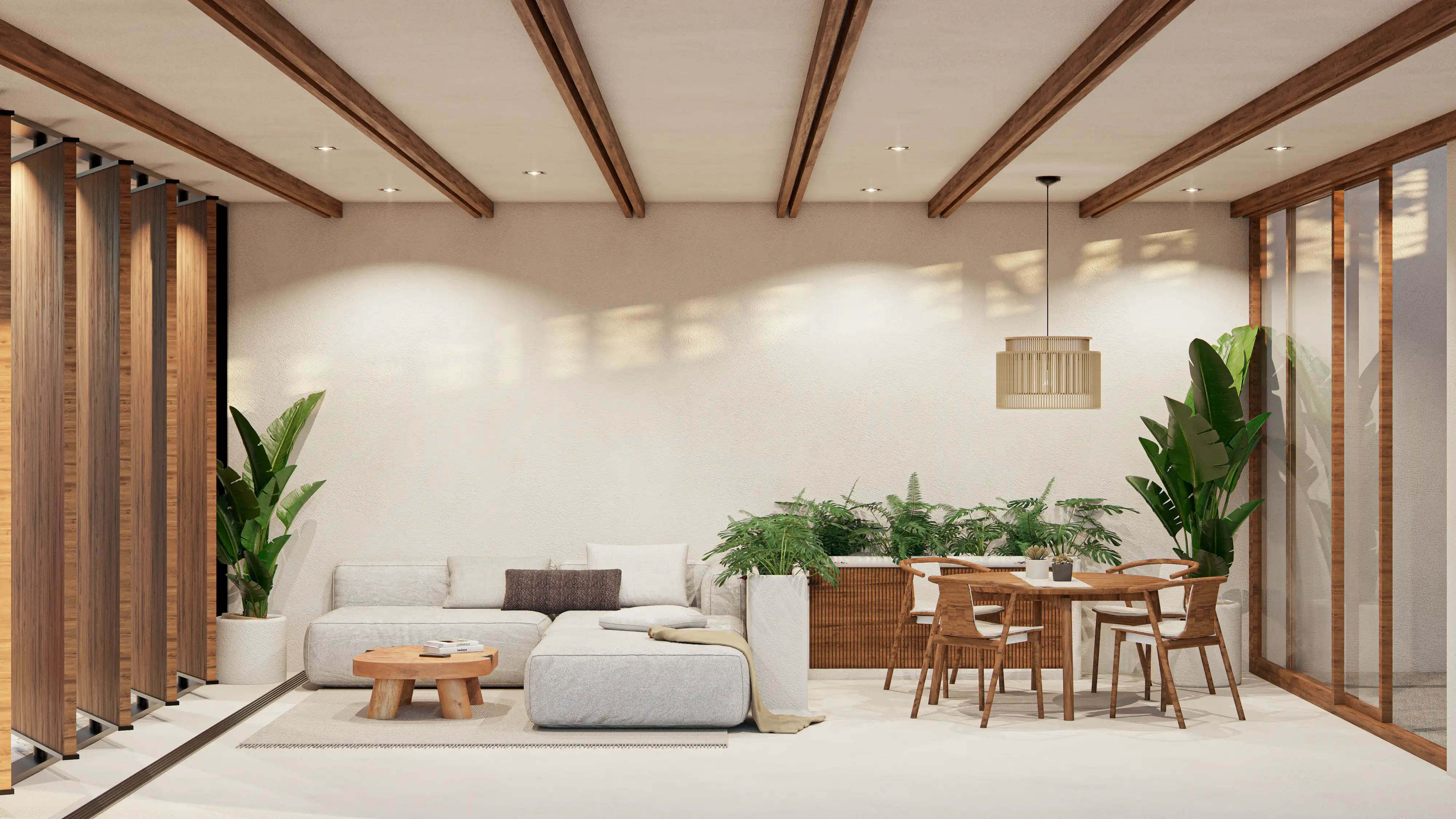 Terraza residencia